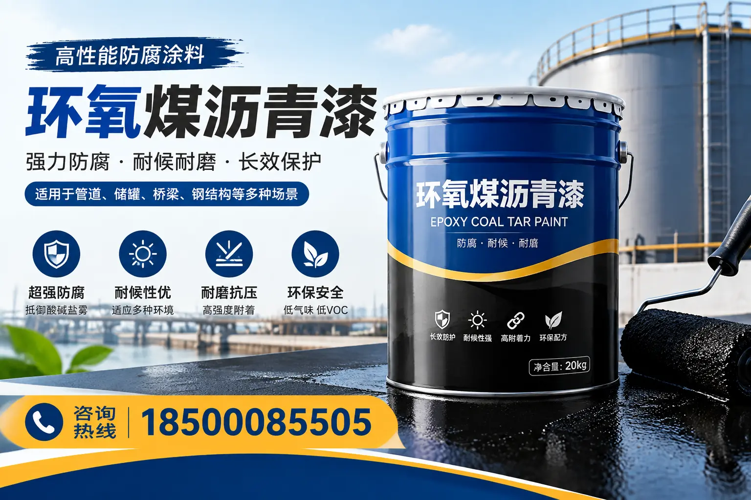 环氧煤沥青漆的施工步骤详解，淮北装修必备知识